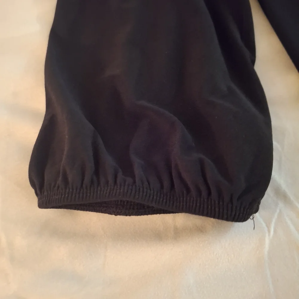 Corvia Black Women's Top with Gold Accents - Picture 4 of 7